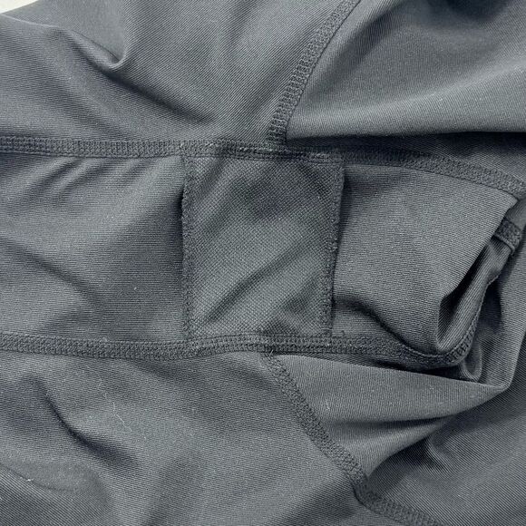 Nike Pro Black White Logo Athletic Bootie Shorts - Picture 9 of 14